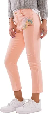 Produktbild von Desigual Coral Denim Skinny Hose für Damen mit Stickerei W26