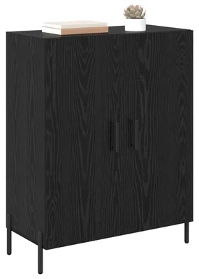 Produktbild von vidaXL Sideboard Schwarz Eichen-Optik 69,5 x 34 x 90 cm Holzwerkstoff