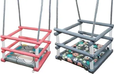 Produktbild von Holzverschlag mit Kissen pastell Bšczek 05422