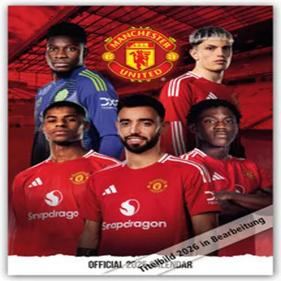 Produktbild von Manchester United FC 2026 - A3-Posterkalender