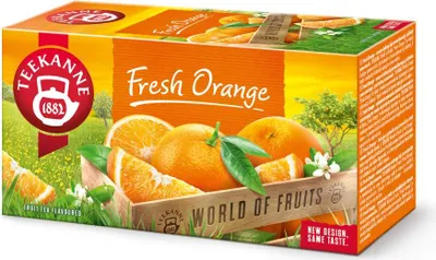 Produktbild von Teekanne Frische Orange Kräutertee, 20 Beutel