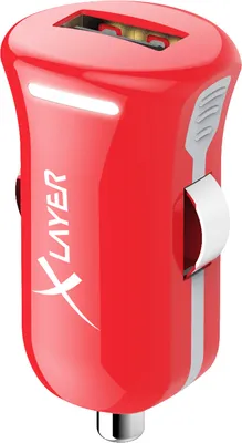Produktbild von Xlayer Kfz-Ladegerät XLayer Colour Line USB Adapter 2.4A