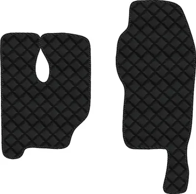 Immagine prodotto di Tappeto Lampa , una coppia di Skeentex - Nero - compatibile per Mercedes Actros MP3 (06/08>12/13) tunnel alto
