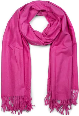 Produktbild von styleBREAKER Uni Schal mit Fransen | weiches Viskose Tuch in Uni Farbe | langer Winterschal für Damen und Herren | Große Farbvielfalt