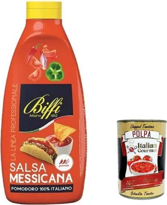 Produktbild von Gaia Italian Gourmet Salsa Messicana di Pomodoro pikant Squeeze, 1 x 900g