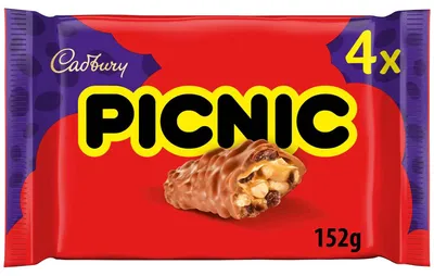 Produktbild von Cadbury Picnic 4x38g