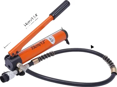 Obrázok produktu pre Hydraulický zdvihák, nosnosť 20 ton, manuálne ovládanie, oranžová farba