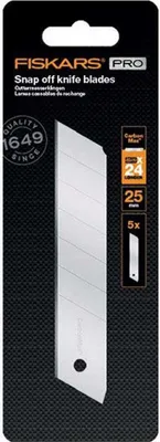 Immagine prodotto di Fiskars CarbonMax™ Lame da taglio per coltelli da taglio 25 mm, 5 pezzi FISKARS 1027233
