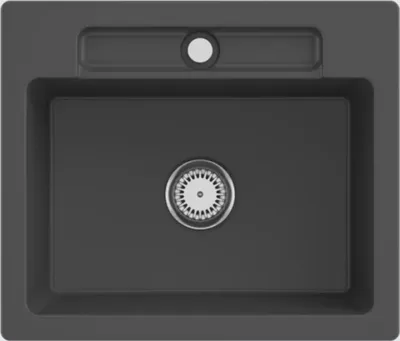 Produktbild von Villeroy & Boch Keramikspüle 334601i4, Siluet 60 S Einbauspüle - inkl.