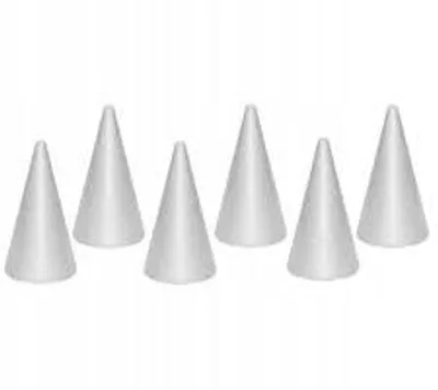 Productafbeelding van Styrofoam kegels, 6 stuks, model BST-15