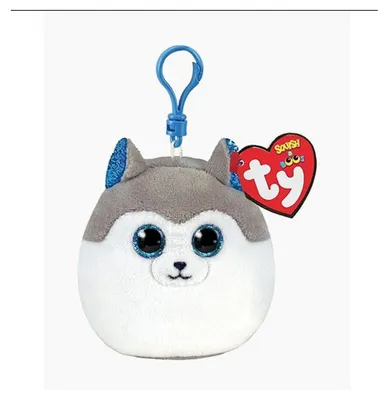 Image de Ty Squish A Boo Clips Cuddle Dog Slush 8 cm
