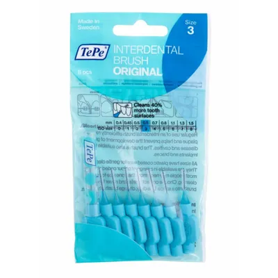 Obrázok produktu pre Tepe Original Zubná kefka na medzizubné priestory 0 6 mm 8ks u