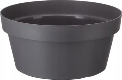 Zdjęcie produktu dla Donica Melrose Antracytowa Misa 20 Cm Do Domu I Ogrodu