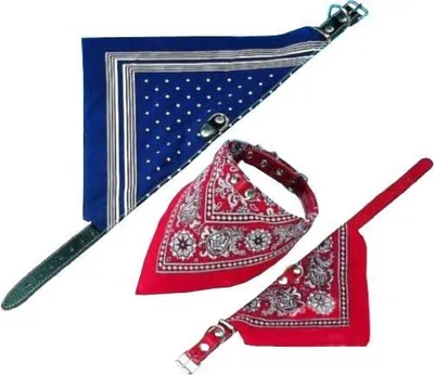 Produktbild von Nobby Halsband mit Tuch Rot L 50cm