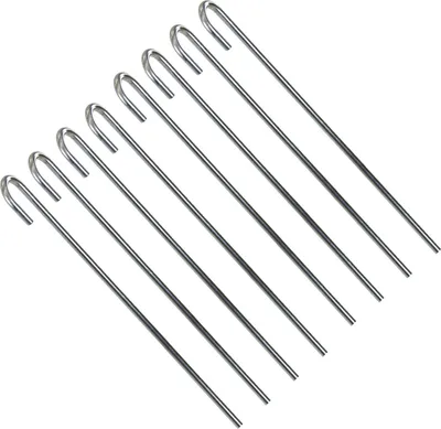Produktbild von 8x XL Bodenanker 40 cm Verzinkt Erdanker Befestigungsanker Zelthering Zeltnagel Zelt Hering Erdnagel