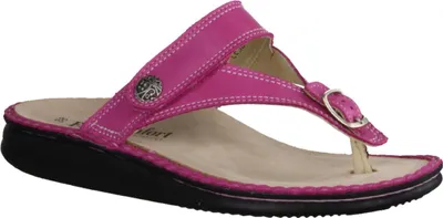 Produktbild von Finn Comfort Alexandria-Soft, Leder, Coralle Zehenstegpantolette, Damenschuhe, - Marken Finn Comfort, Mehrfarbig, leder (nube)