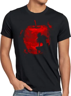 Produktbild von A.N.T. Shinigami Apfel Herren T-Shirt death manga anime note