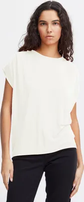 Produktbild von Ichi IHLISKEN TO Damen T-Shirt Shirt Rundhals 63% Modal (Lyocell™), 37% Polyester oversize