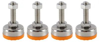 Productafbeelding van Meubelnivelleringsvoeten - 4 stuks, M10x50mm, Verstelbare Koolstofstaal