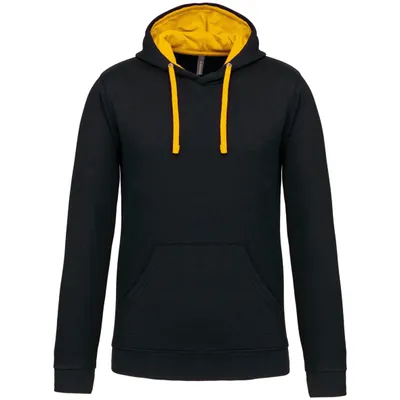 Produktbild von Kariban Herren-kapuzensweatshirt bicolor