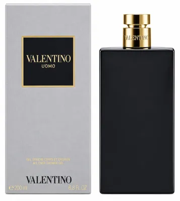 Produktbild von Valentino Uomo All Over Shower Gel 200ml, KI-generiertes Bild