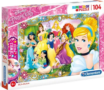 Produktbild von Puzzle 104 Stück Juwelen - Prinzessin