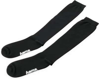 Produktbild von Hama Flight Socks Größe M - Kompressionsstrümpfe gegen geschwollene Beine, Uni