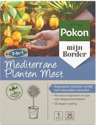 Produktbild von Pokon Mittelmeer-Pflanzendünger 1 kg