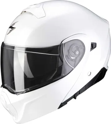 Produktbild von Scorpion EXO 930 Solid Klapphelm Farbe: Weiß, Grösse: XS (53/54)