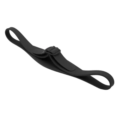 Imagen del producto de Plantilla para el contorno del escote, instrucciones para cortar el cabello, cinta de silicona curva para cortar el cabello, cinta de silicona para cortar el cabello, cinta de silicona ajustable para cortar el cabello, cinta para cortar el cabello