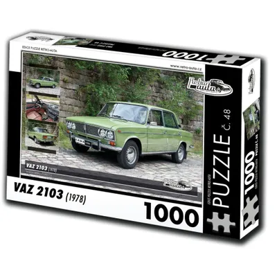 Immagine prodotto di Puzzle RETRO-AUTA n. 48 Vaz 2103 (1978) 1000 pezzi
