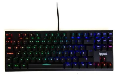Imagen del producto de iggual Teclado gaming TKL mecánico ONYX RGB