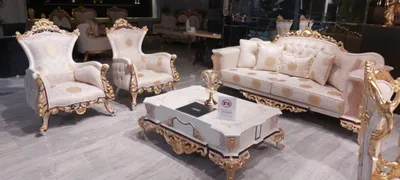 Immagine prodotto di Set Chesterfield 3+3+1 tavolino da caffè barocco rococò set di imbottiture per sedili