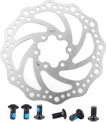 Produktbild von Mountainbike Edelstahlbremsscheiben -Fahrradblockbremsteil (140 mm)