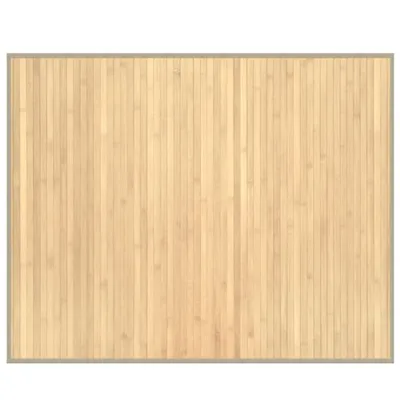 Produktbild von vidaXL Teppich Rechteckig Hell Natur 80x100 cm Bambus