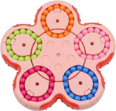 Productafbeelding van Magische bonen - Creatief puzzelspel met vingers - Pedagogische decompressie met draagbare spinners - Kerstmis