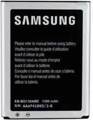 Produktbild von Samsung Akku EB-BG130BBE - 1300mAh Li-Ion 3,7V für Samsung Galaxy Young 2