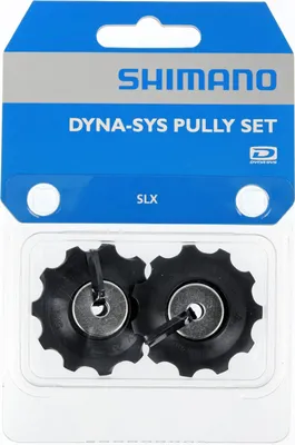 Produktbild von SHIMANO DEORE/SLX, Leit-/Spannrollensatz, schwarz, SH-Y5XU98030