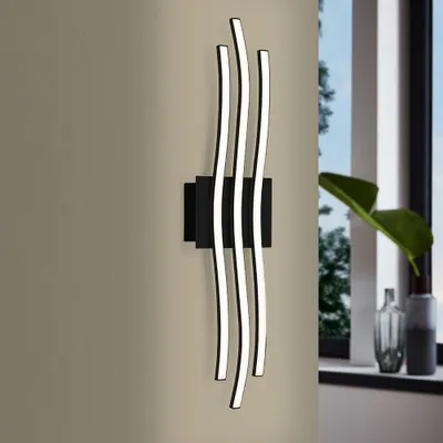 Immagine prodotto di Applique Moderna Roncade 1 Led Metallo Nero