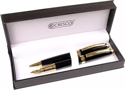 Produktbild von Symphony Stift + Stift, schwarz und gold