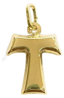 Kreuz-Anhänger 29x15 mm, 925er Sterling Silber, taupe