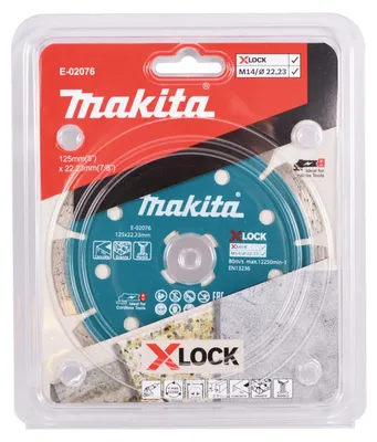 Produktbild von Makita Diamantscheibe 125mm X-Lock Beton