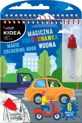 Produktbild von Das magische wiederverwendbare Wasser-Malbuch „O Fahrzeuge“