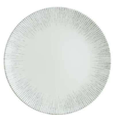 Zdjęcie produktu dla 12 talerzy obiadowych, talerze, zestaw naczyń, talerze porcelanowe, płaskie talerze o średnicy 21 cm, seria Bonna Iris