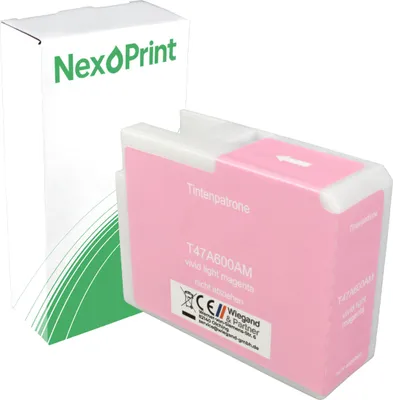 Produktbild von Druckerpatrone kompatibel zu Epson C13T47A600 T47A6 magenta SureColor SC-P 900