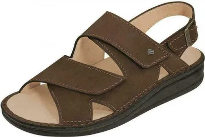 Produktbild von Finn Comfort, Toro-Soft, Herren, Sandale, Wood, Braun, Leder, NEU - Herrenschuhe Sandale / Pantolette, Braun, leder (cherokee)