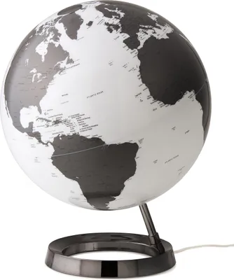 Produktbild von Leuchtglobus "Light&Colour" Metal Charcoal - Ø 30 cm