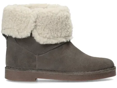 Produktbild von CLARKS Women's Drafty Haze braun Leder isolierte Stiefel 36
