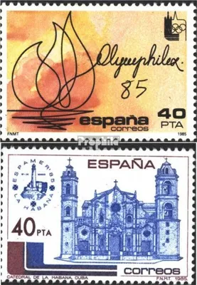 Produktbild von Briefmarken Spanien 1985 Mi 2666,2667 (kompl.Ausg.) postfrisch Sondermarken