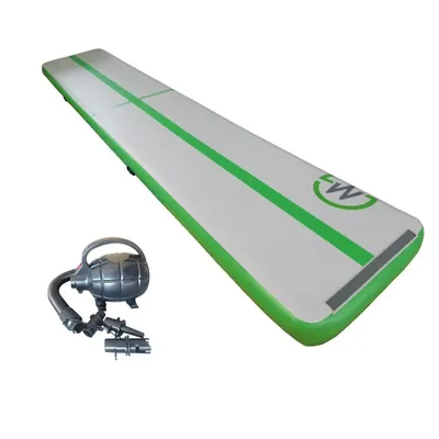 Zdjęcie produktu dla Mata dmuchana Airtrack MASTER 600 x 100 x 20 cm, zielona